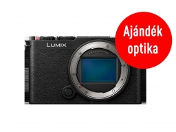 LUMIX DC-S9E-K Full-Frame kompakt fényképezőgép váz - koromfekete