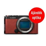 LUMIX DC-S9E-R Full-Frame kompakt fényképezőgép váz - bíborvörös