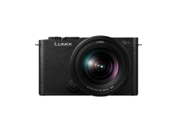 LUMIX DC-S9KE-K Full-Frame kompakt fényképezőgép váz és S-R2060 optika - koromfekete