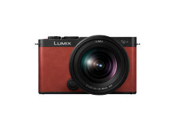 LUMIX DC-S9KE-R Full-Frame kompakt fényképezőgép váz és S-R2060 optika - bíborvörös
