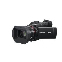 Panasonic HC-X1600E 4K 50p 24x zoom, Wi-Fi, XLR (opció), USB PD