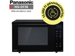 Panasonic NN-DF38PBEPG 3 az 1-ben kompakt kombi mikrohullámú sütő - CASHBACK