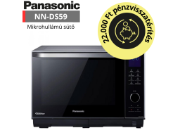 Panasonic NN-DS59N, 4 az 1-ben kombinált pároló mikrosütő - CASHBACK