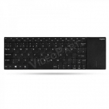 RAPOO E2710 billentyűzet + touchpad , fekete