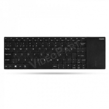 RAPOO E2710 billentyűzet + touchpad , fekete