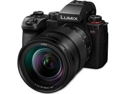 LUMIX DC-S5M2ME FullFrame, tükör nélküli készülék váz + R24105 optika