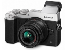 Lumix GX8 Cserélhető optikás tükör nélküli digitális fényképezőgép - ezüst