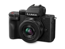 LUMIX DC-G100DKEGK, 4K MFT MILC fényképezőgép videobloggerek és tartalomkészítők számára H-FS12032 objektívvel