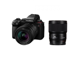 LUMIX DC-S5M2WE Full-frame, tükör nélküli készülékváz +R2060 +S50 optika