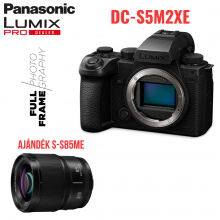 LUMIX DC-S5M2XE FullFrame,4K fényképezőgép váz