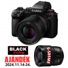 LUMIX DC-S5M2CE FULL Frame,4K váz  +S-S50 optika - 2024BF