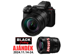 LUMIX DC-S5M2ME  Full-frame, tükör nélküli készülékváz +R24105 optika - 2024BF