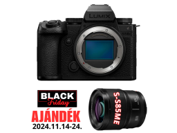 LUMIX DC-S5M2XE MASTER FULL Frame,4K váz - 2024BF