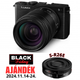 LUMIX DC-S9HE-K  FULL Frame,kompakt  váz -S-R28200 optika - 2024BF