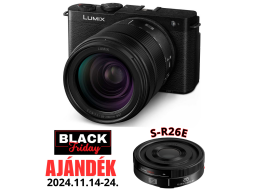 LUMIX DC-S9HE-K  FULL Frame,kompakt  váz -S-R28200 optika - 2024BF