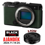 LUMIX DC-S9E-G Full-Frame kompakt fényképezőgép váz - sötét oliva - 2024BF