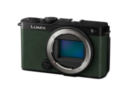 LUMIX DC-S9E-G Full-Frame kompakt fényképezőgép váz - sötét oliva