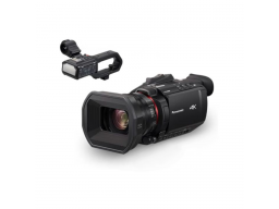 Panasonic HC-X1600E 4K 50p 24x zoom, Wi-Fi, XLR (opció), USB PD