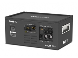 Swit VOLTA PRO 9KWh IP54 max. 2400W AC - 3x 800W DC professzionális moduláris villamosenergia-ellátó rendszer