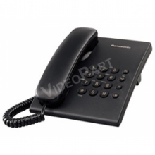 Panasonic KX-TS500HGB asztali telefon - fekete  01.30