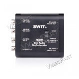 SWIT S-4609, SDI audio de-embedder