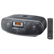 Panasonic RX-D55AEG-K Hordozható CD-s rádiómagnó, USB, MP3